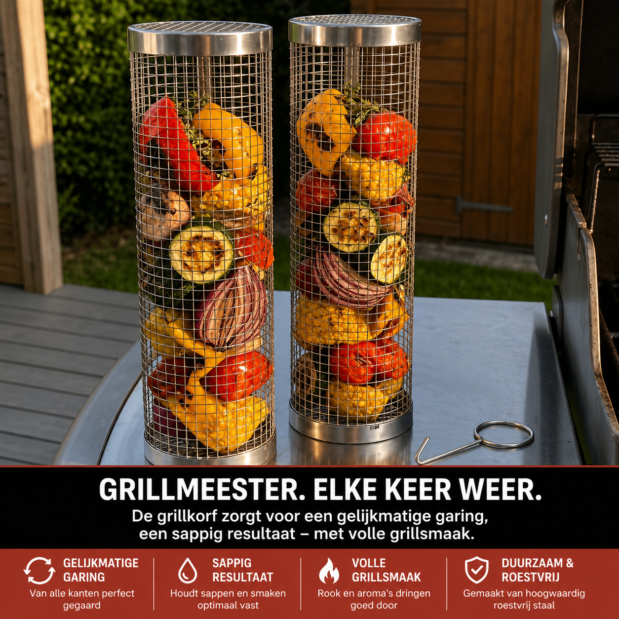 FireRoll BBQ Mand™