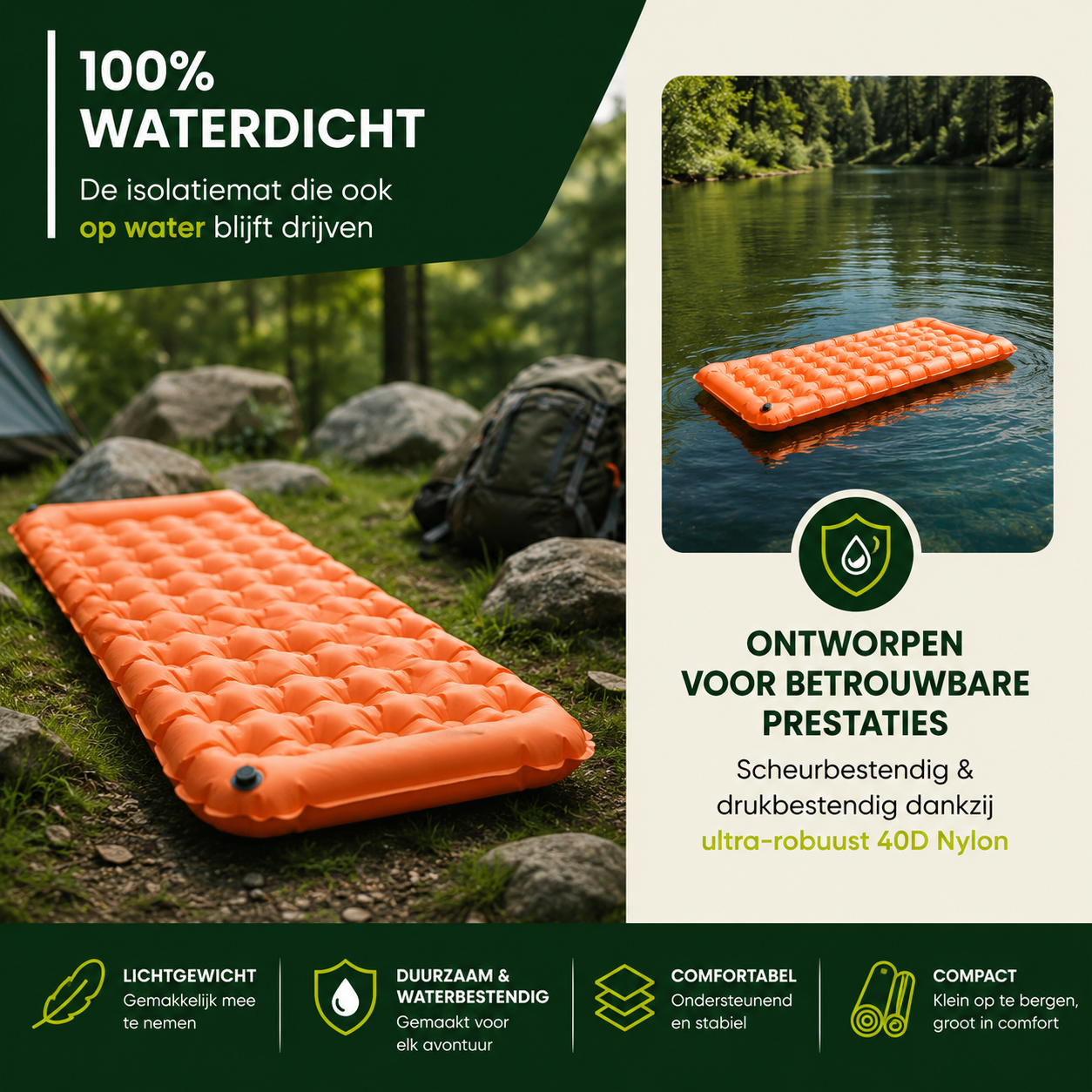 PocketCamp Luchtmatras