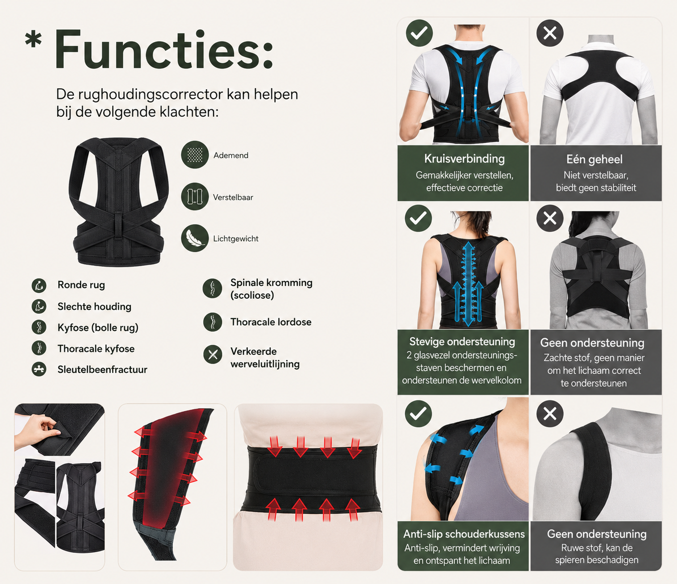 PosturaFlex™ Houdingsvest