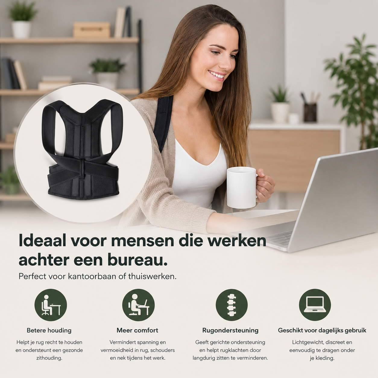 PosturaFlex™ Houdingsvest